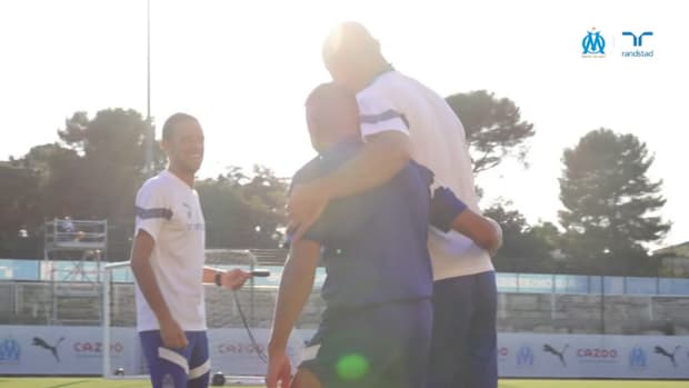 Alexis Sanchez first training session at Marseille
